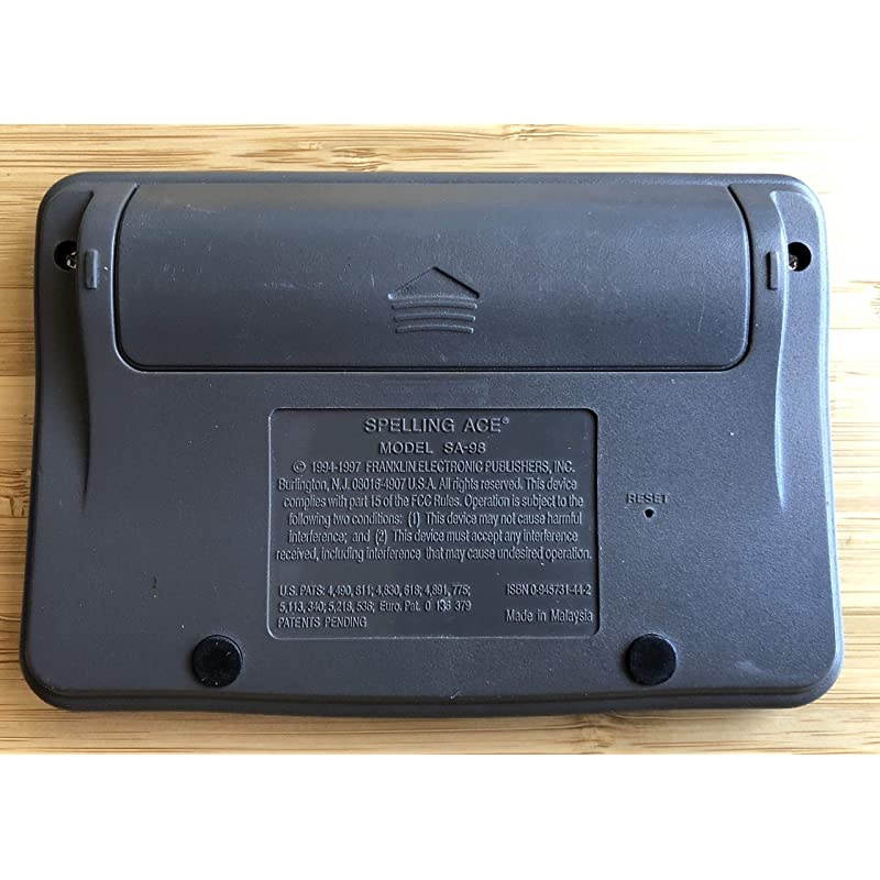 Spelling Ace w/Thesaurus Games Crossword SA-98