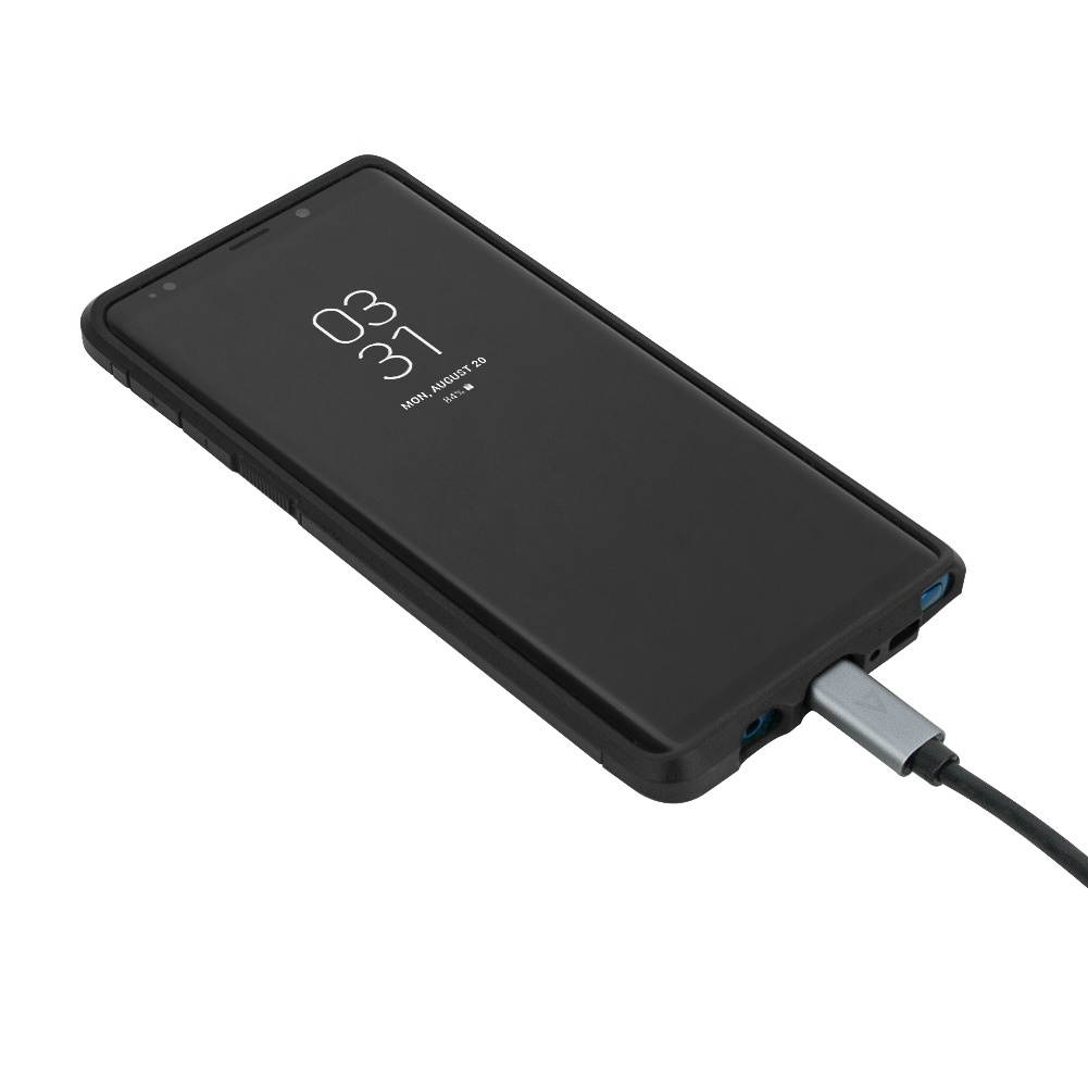 V7 3ft (1m) Classic USB Type C to Type A Cable - Grey