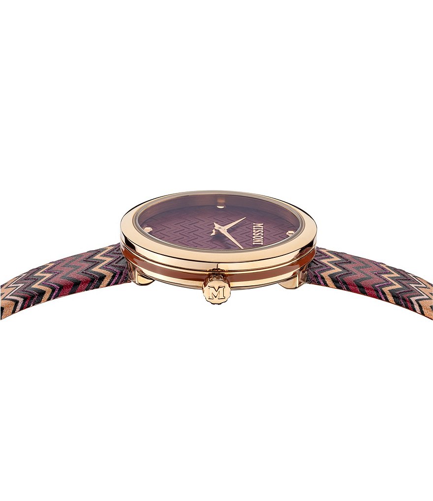Missoni M1 Joyful Leather Watch