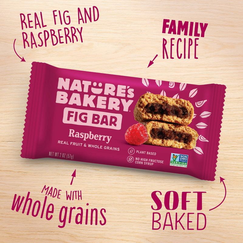 Nature's Bakery Raspberry Fig Bar - 6ct
