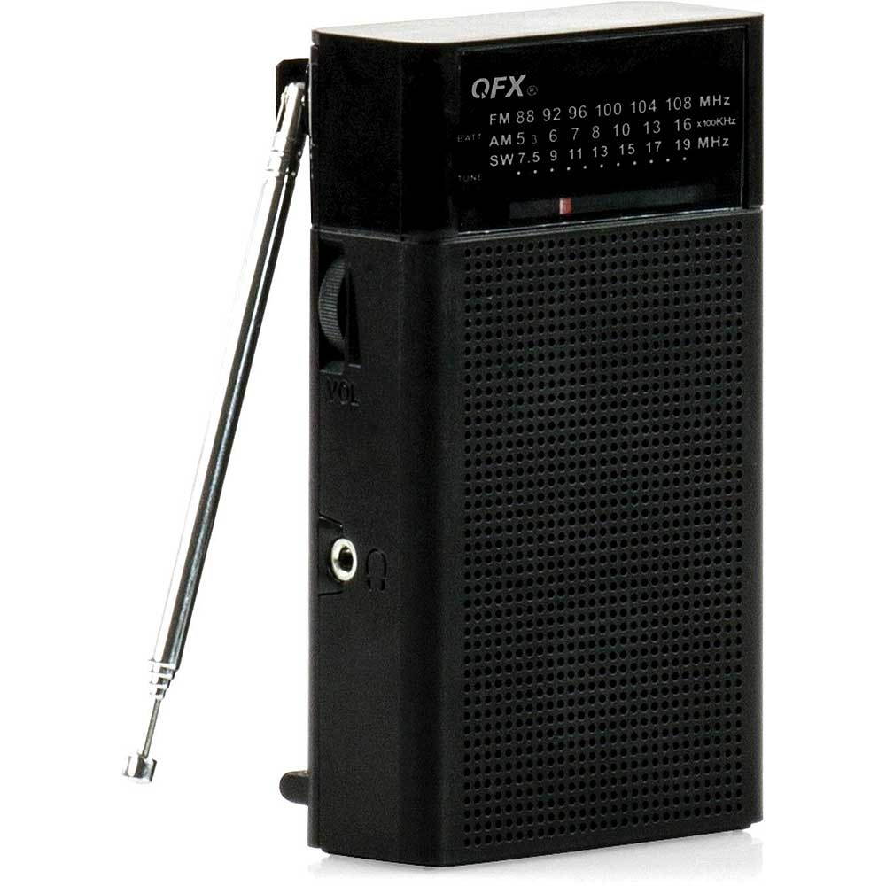 QFX R-35 AM/FM/SW 3 BAND RADIO