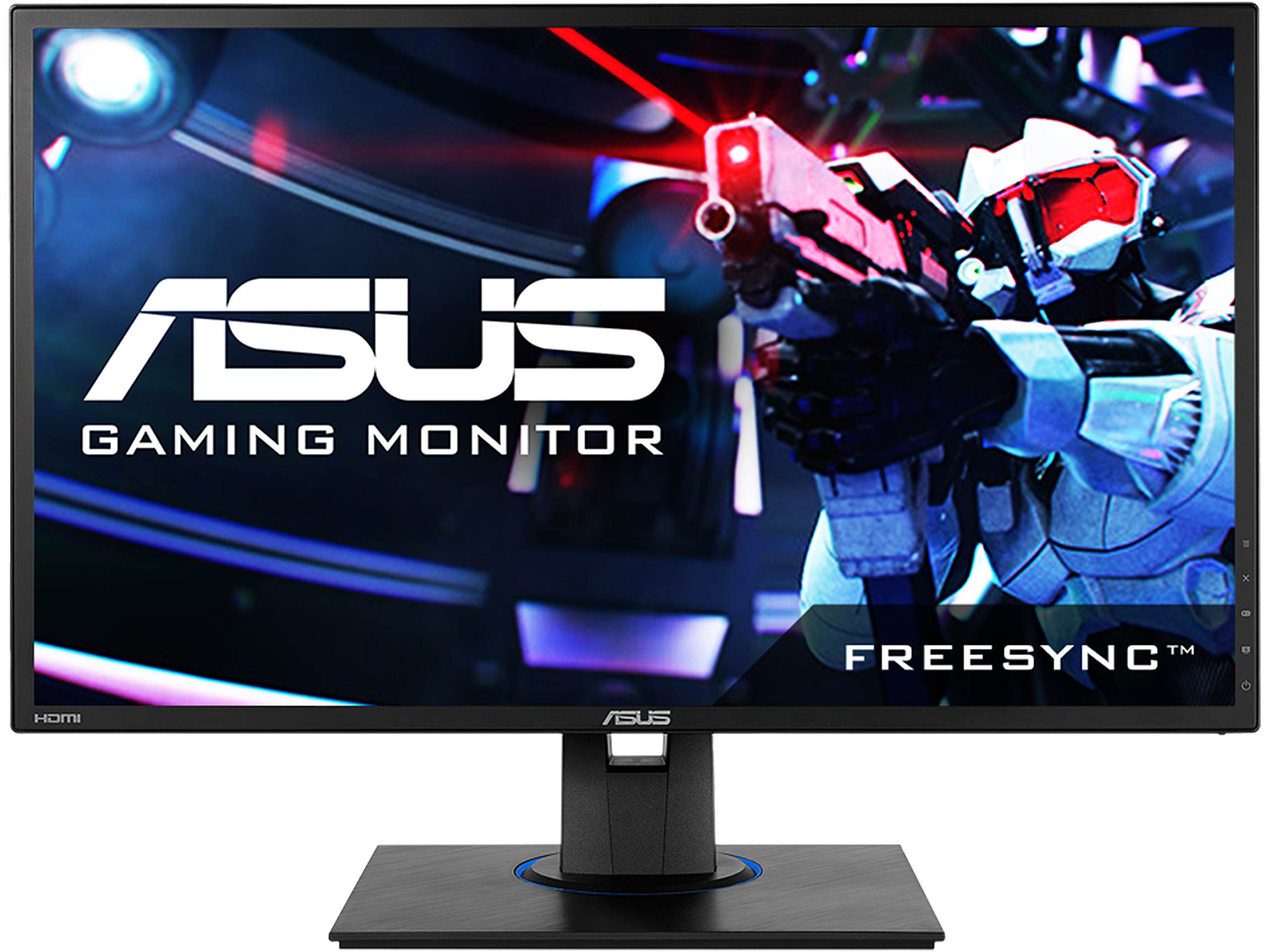 ASUS VG245H 24" 1920 x 1080 1ms (GTG) Asus Eye Care with Ultra Low-Blue Light & Flicker-Free Console Gaming Monitor AMD FreeSync Built-in Speakers VESA Mountable Height & Pivot Adjustment