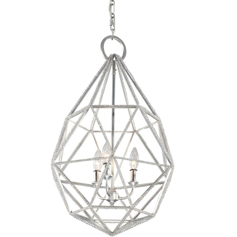 Generation Lighting Marquise 3 light Silver Pendant P1312SLV