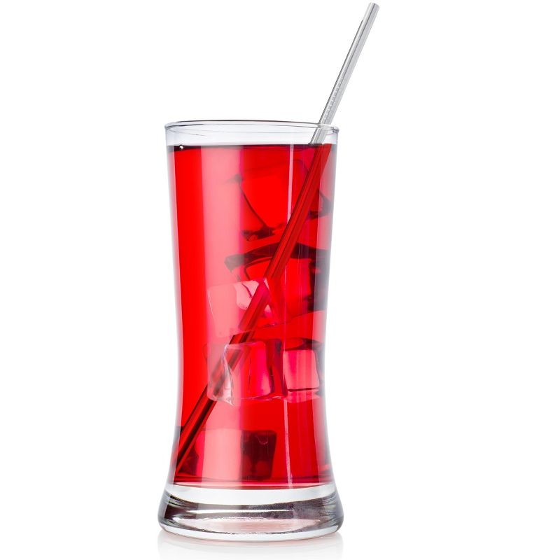 Zulay Kitchen Stainless Steel Straw - 8 pack