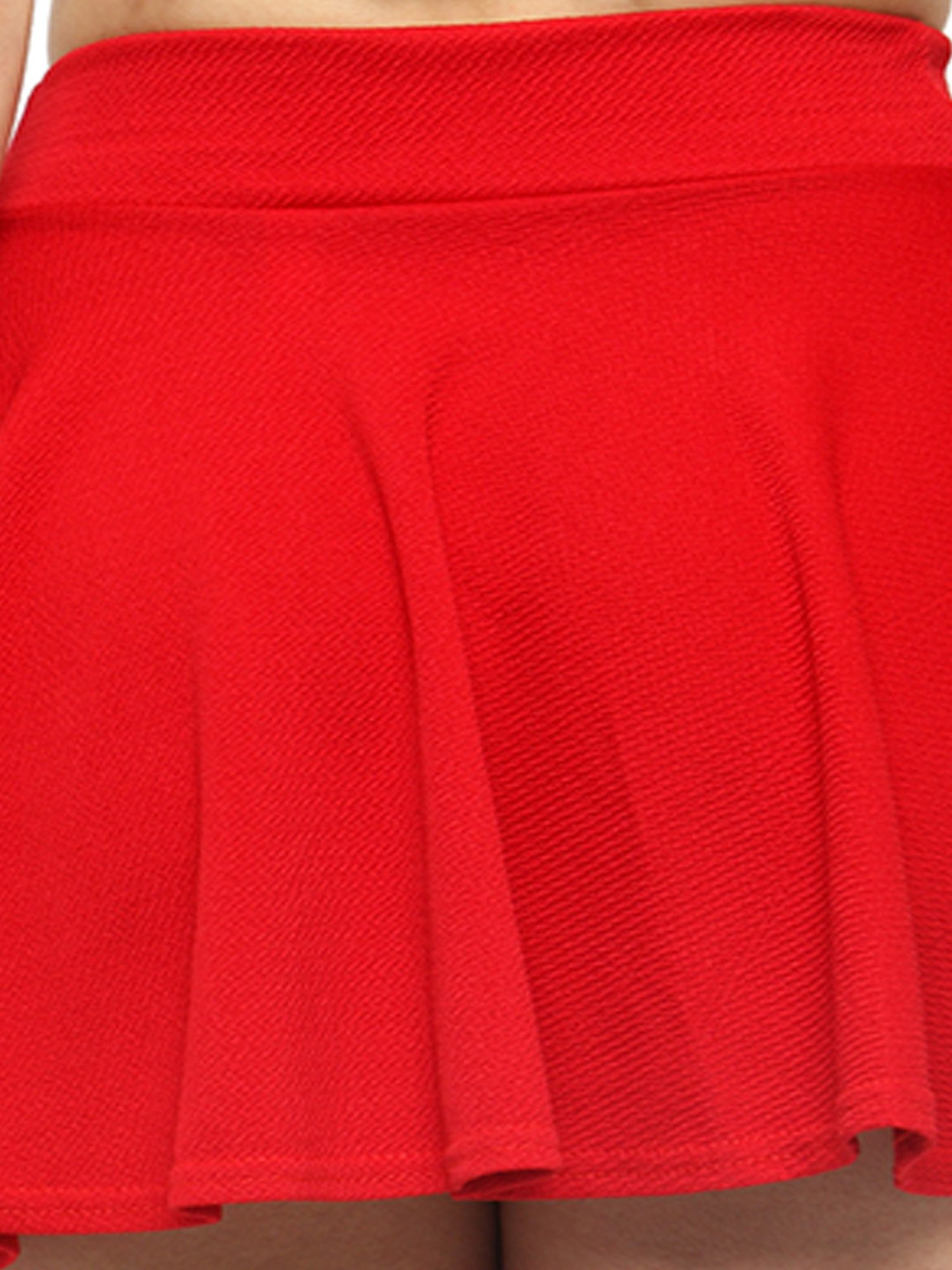 Belle Fille White Floral Print Skirt