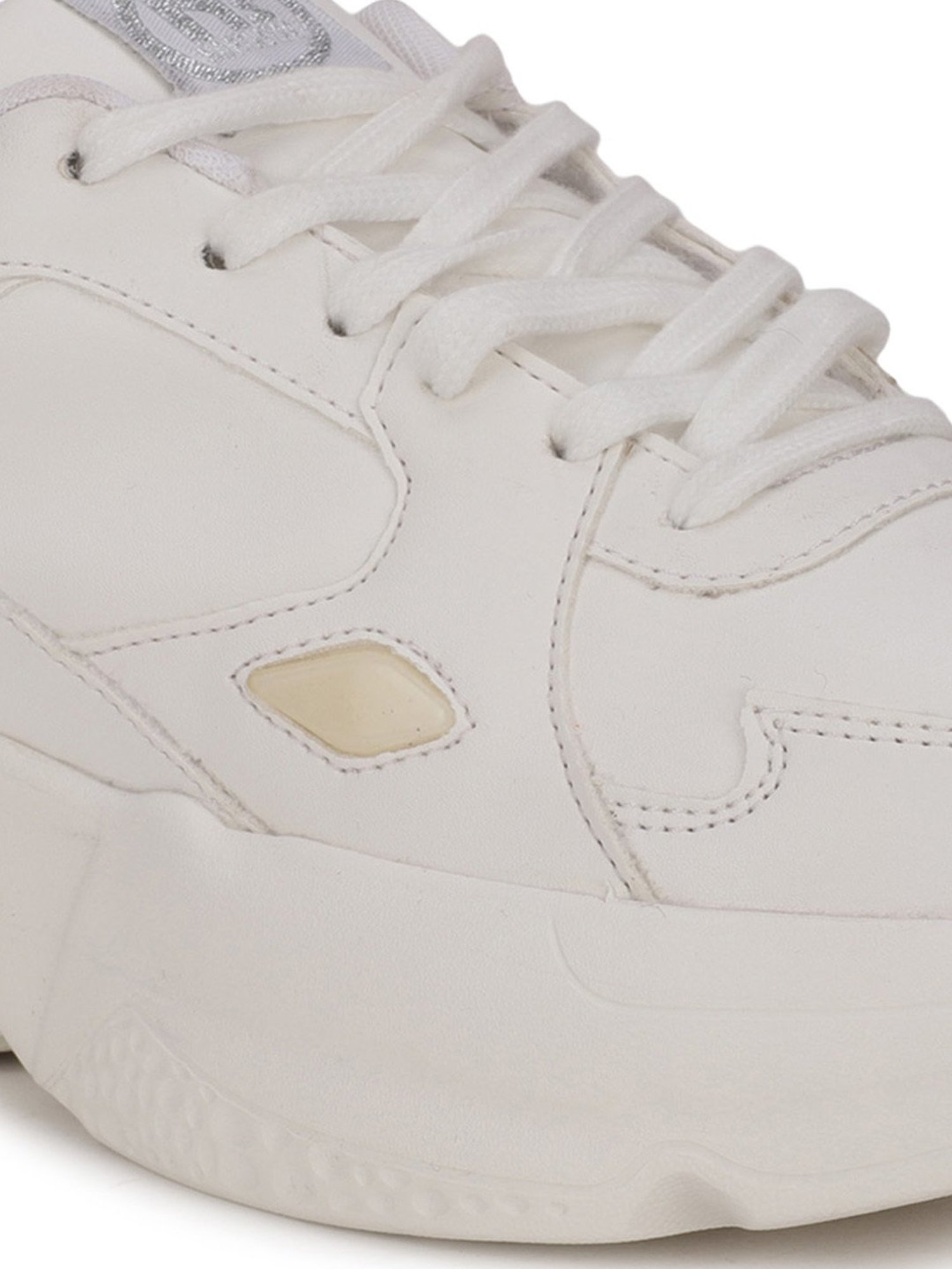 North Star by Bata Women's Off White Running Shoes