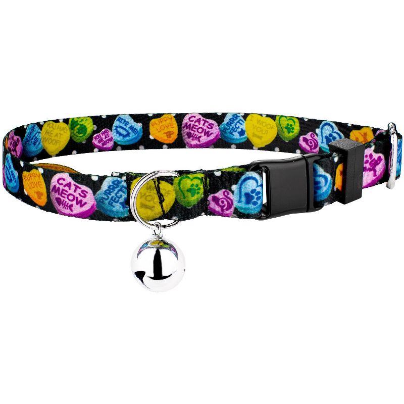 Country Brook Petz(R) Black Valentine's Candy Cat Collar Limited Edition