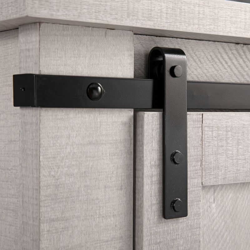 32" TV Stand For TVs up to 40" Saw Cut Off White - Home Essentials