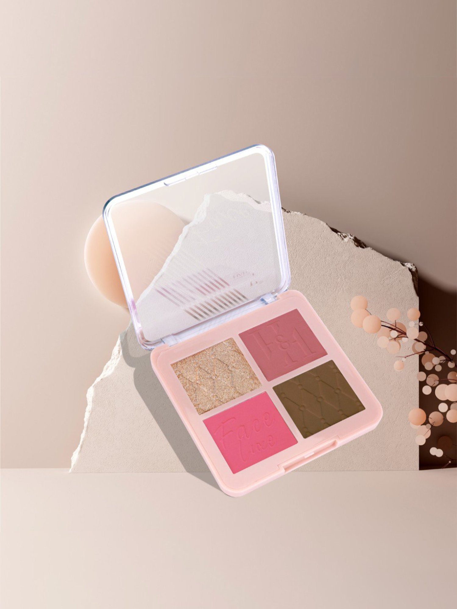 Half N Half Face Luxe Makeup Palette 01 Inseparable - 28 gm