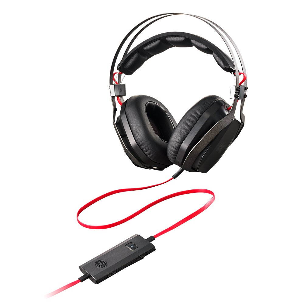 Cooler Master Pulse MH-750 Over-Ear Headset with Mic, Virtual 7.1 Channel Surround Sound with Exclusive Bass FX Technology
