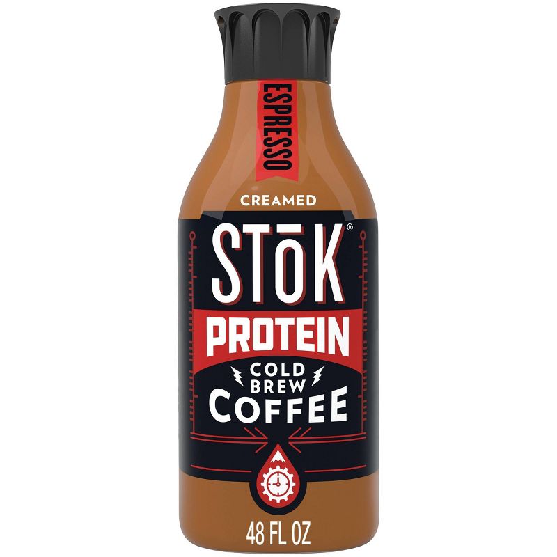 SToK Protein Cold Brew Coffee - 48 fl oz