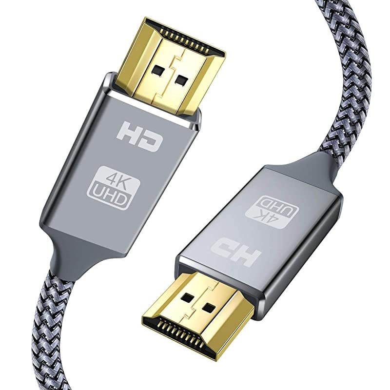 4K HDMI Cable  HDMI Cord 35 feet HDMI to HDMI Top Series Supports 4K60HZ 1080p FullHD UHD Ultra HD 3D High Speed HDMI to HDMI Compatible UHD TV Bluray PS43 Monitor