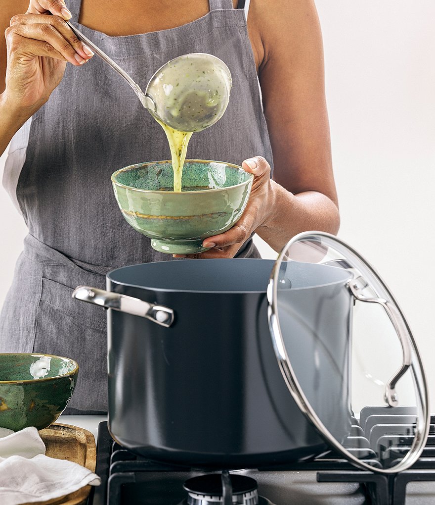 GreenPan Valencia Pro 8-Quart Covered Stockpot