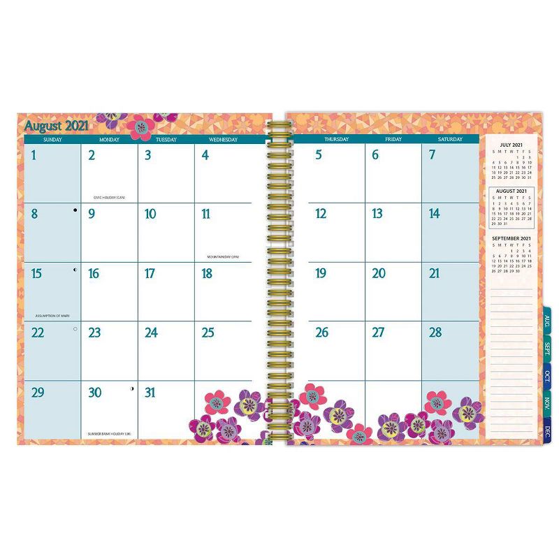 2021-22 17 Month Deluxe Planner 9.5" x 11" Ladybird - Wells St. by Lang