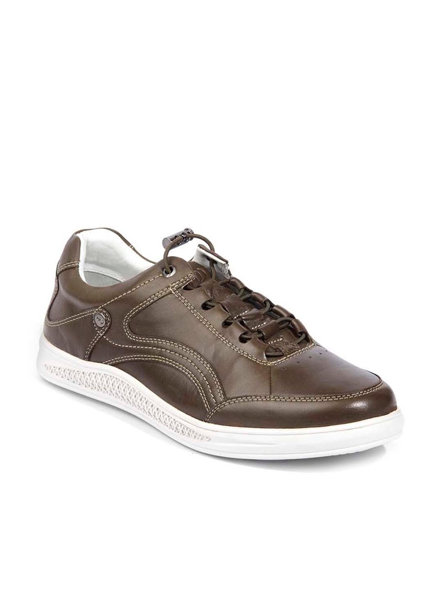 ID Men's Olive Casual Sneakers