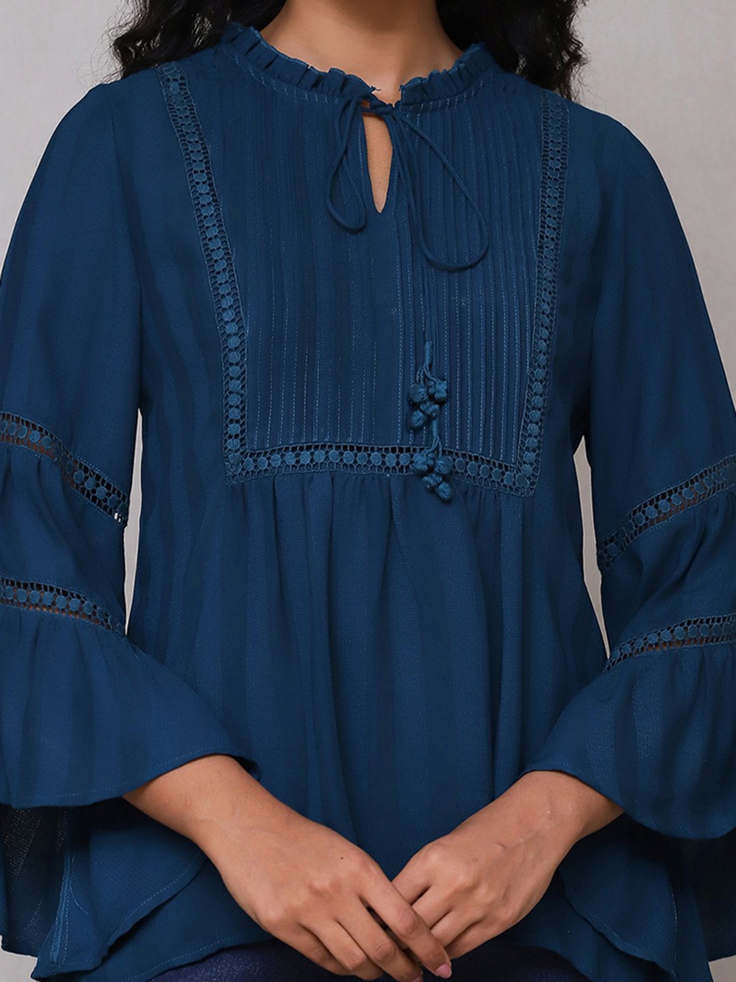 aarke Ritu Kumar Teal Top