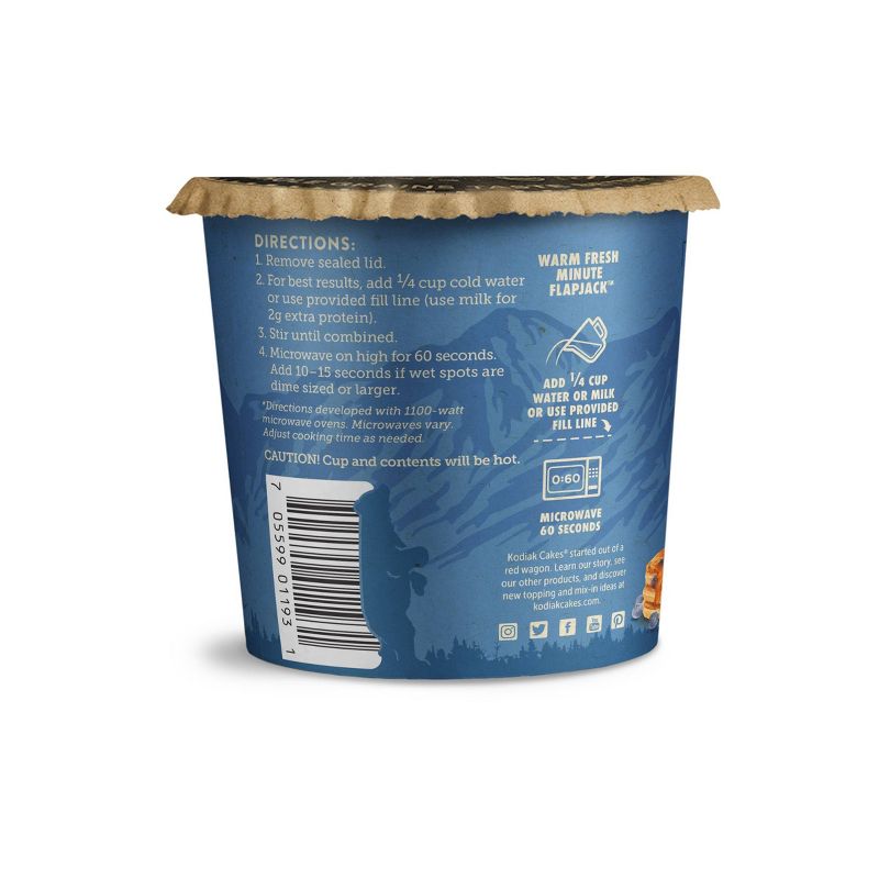 Kodiak Cakes Blueberry & Maple Flapjack On The Go - 2.16oz