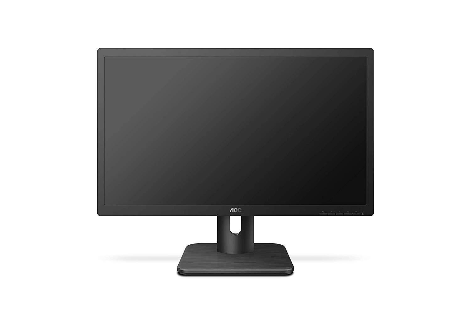 AOC 20E1H 19.5" HD 1600x900 Monitor, 5ms, FlickerFree, HDMI/VGA, VESA Compatible, EPEAT Silver, Ener