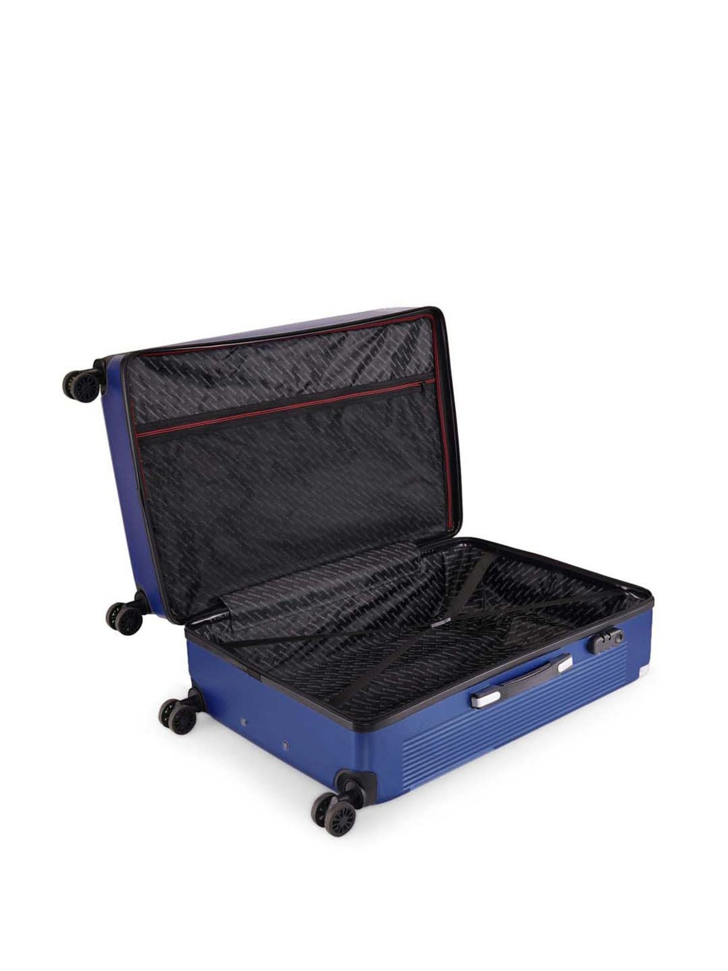 Swiss Brand Geneve Blue Large Hard Trolley Bag - 29 cm