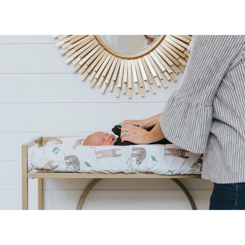 Copper Pearl Premium Diaper Changing Pad Cover - Noah