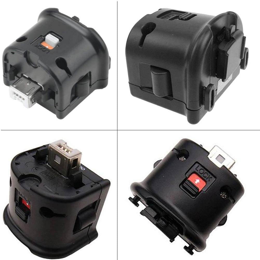 AndThere Wii Remote Motion Plus Adapter Sensor Tracking Replacement for Nintendo Wii Wii U Remote Controller, Black