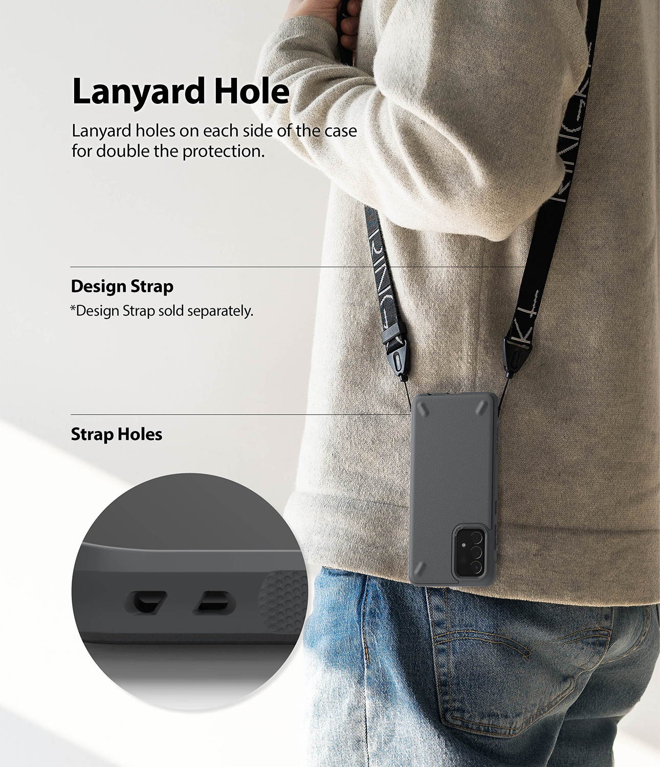 Ringke Onyx Compatible with Samsung Galaxy A52 4G, Galaxy A52 5G Case, Shockproof Rugged TPU Cover - Navy