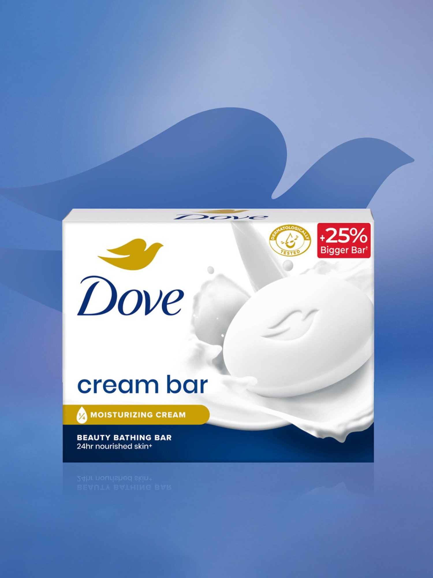Dove Cream Beauty Bathing Bar - Pack of 8