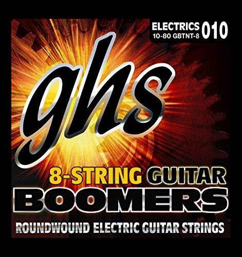 GHS Boomer 8 String Thick/Thin Electric Guitar Set (10-80)