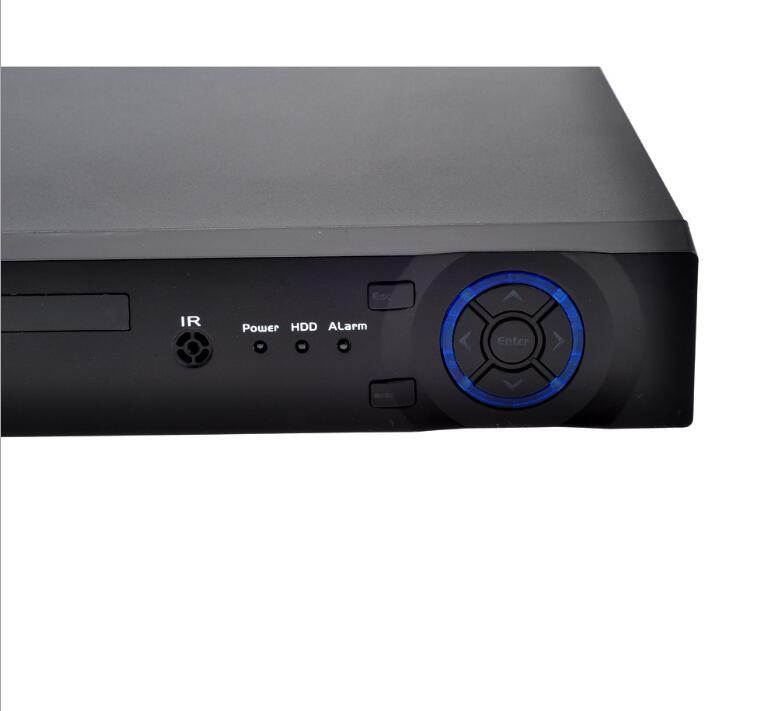 8-channel POE network hard disk video recorder 4MP monitoring mobile phone remote 48V power supply HD host NVRR closed-circuit TV monitoring security system video recorder