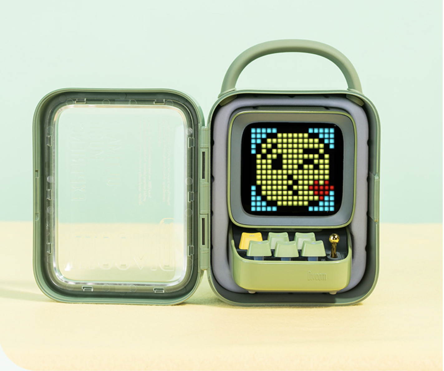 divoom DITOO dot tone pixel bluetooth speaker light pollution lamp retro keyboard girlfriend birthday gift box