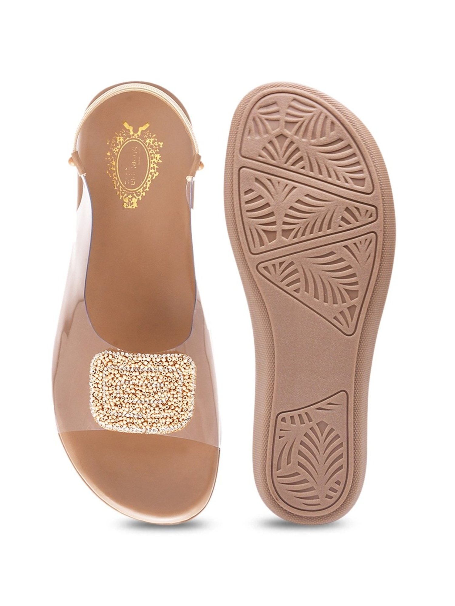 Truffle Collection Women's Silver Flat Ballets