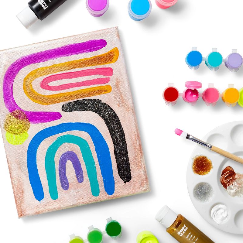 8pk 8"x10" Stretched Canvas White - Mondo Llama™