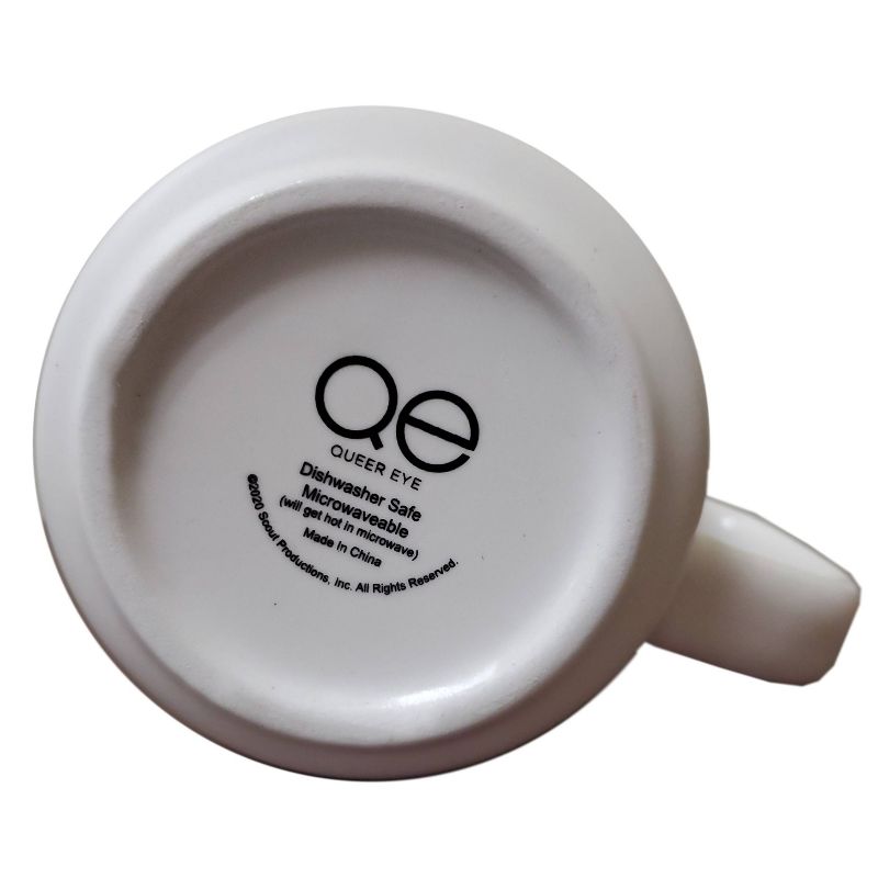 Queer Eye 18oz Stoneware You Deserve Hapiness Mug