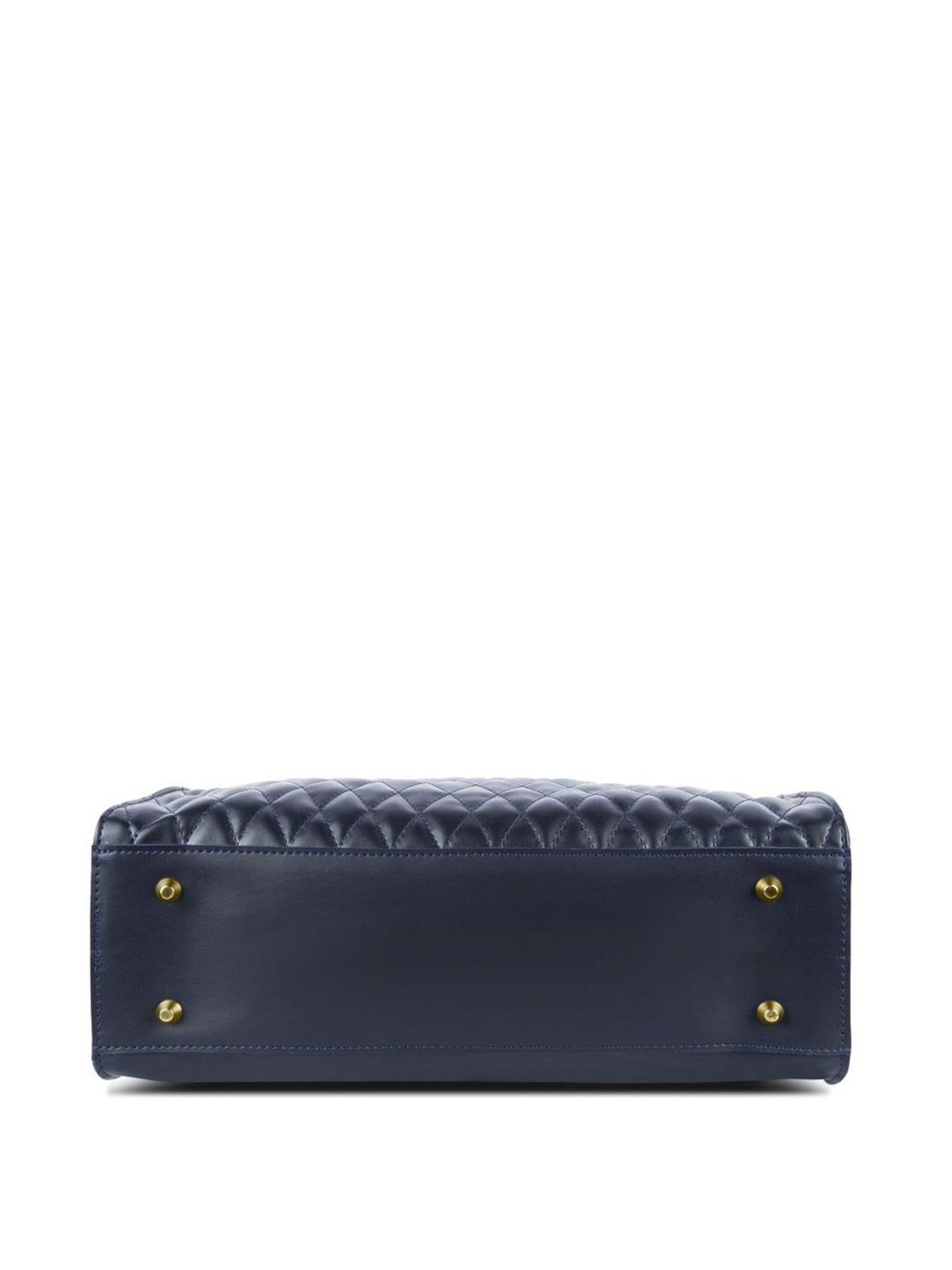 Lavie Stitch Shelly Navy Synthetic Quilted Handbag