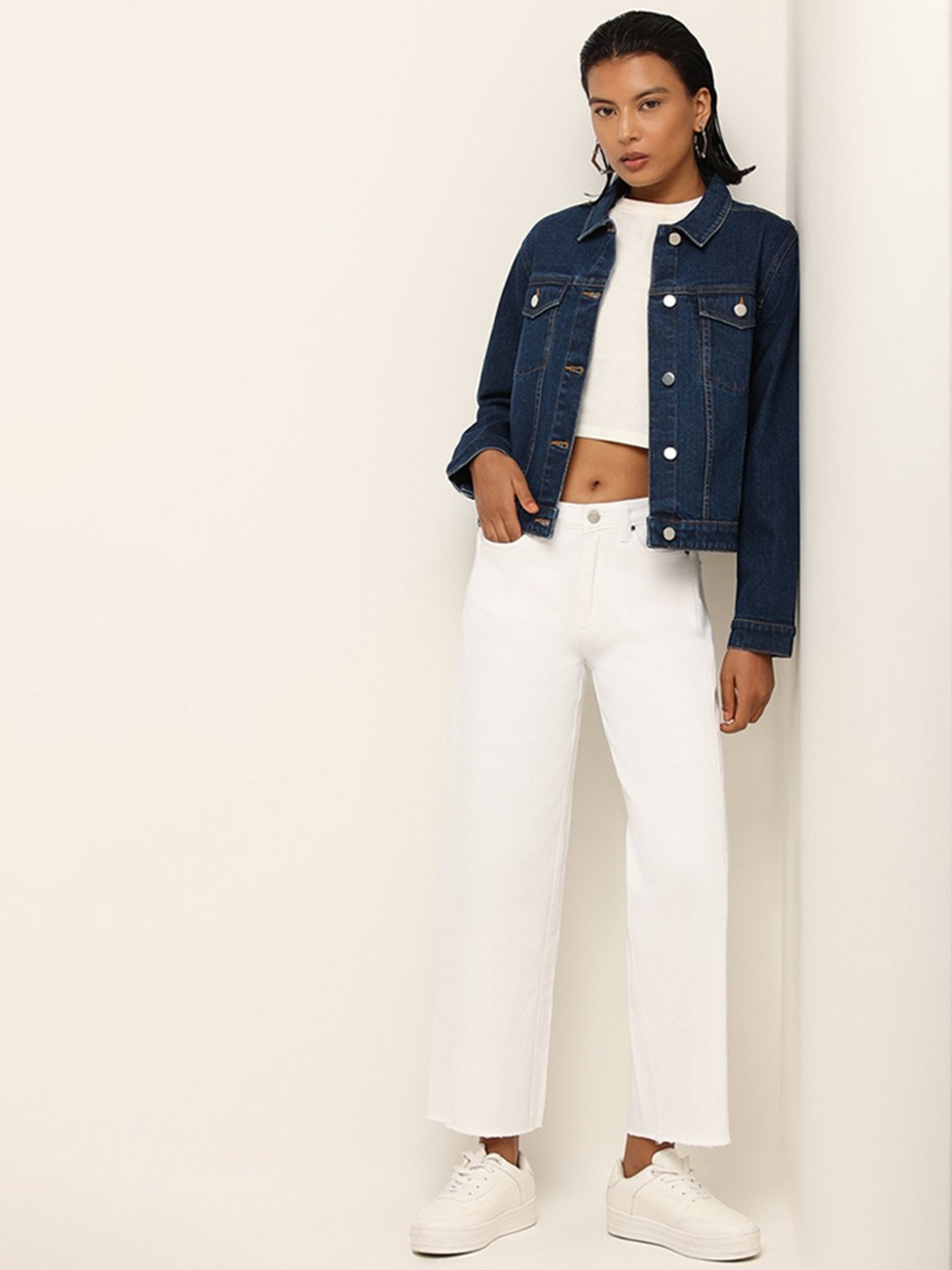 LOV by Westside Blue Denim Jacket