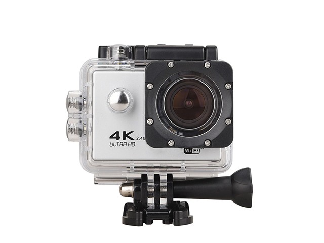 4K Action Camera Wifi 1080P Waterproof Sports DV 16MP Sports Video Camera Bike Hemlet Car Cam DVR Remote Control MINI Camcorder White Color