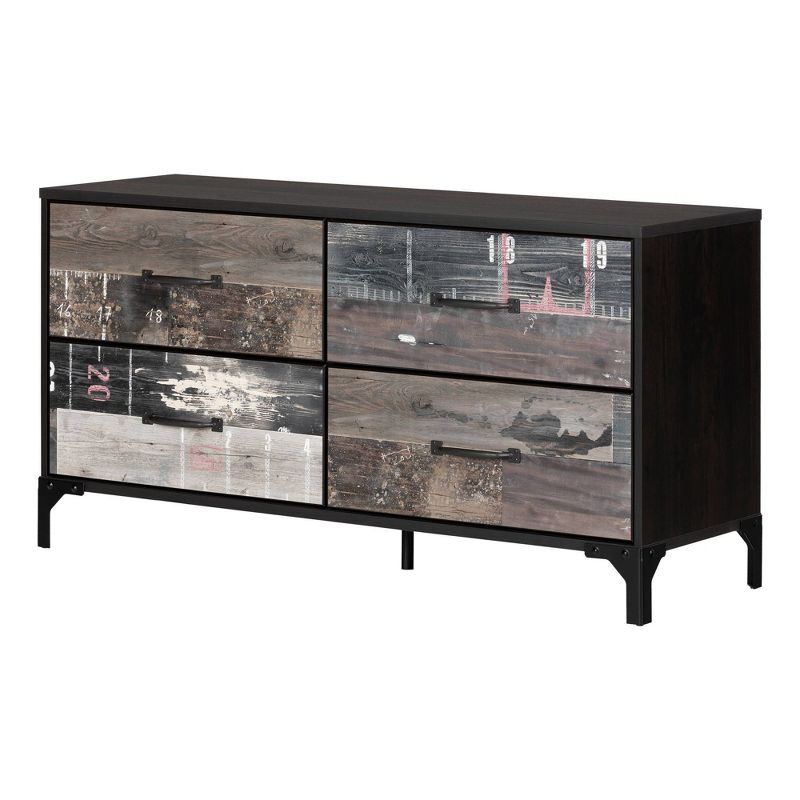 Sierra Ridge Mesa Blue Kids' 6 Drawer Dresser