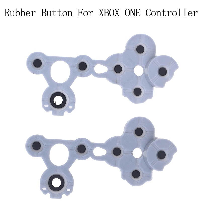 2Pcs  Silicon Conductive Rubber Conductive Rubber Button For Xbox One Controller Pad
