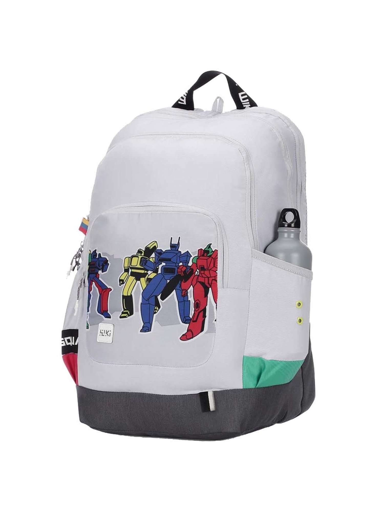 Wiki 40 Ltrs Grey Medium Backpack