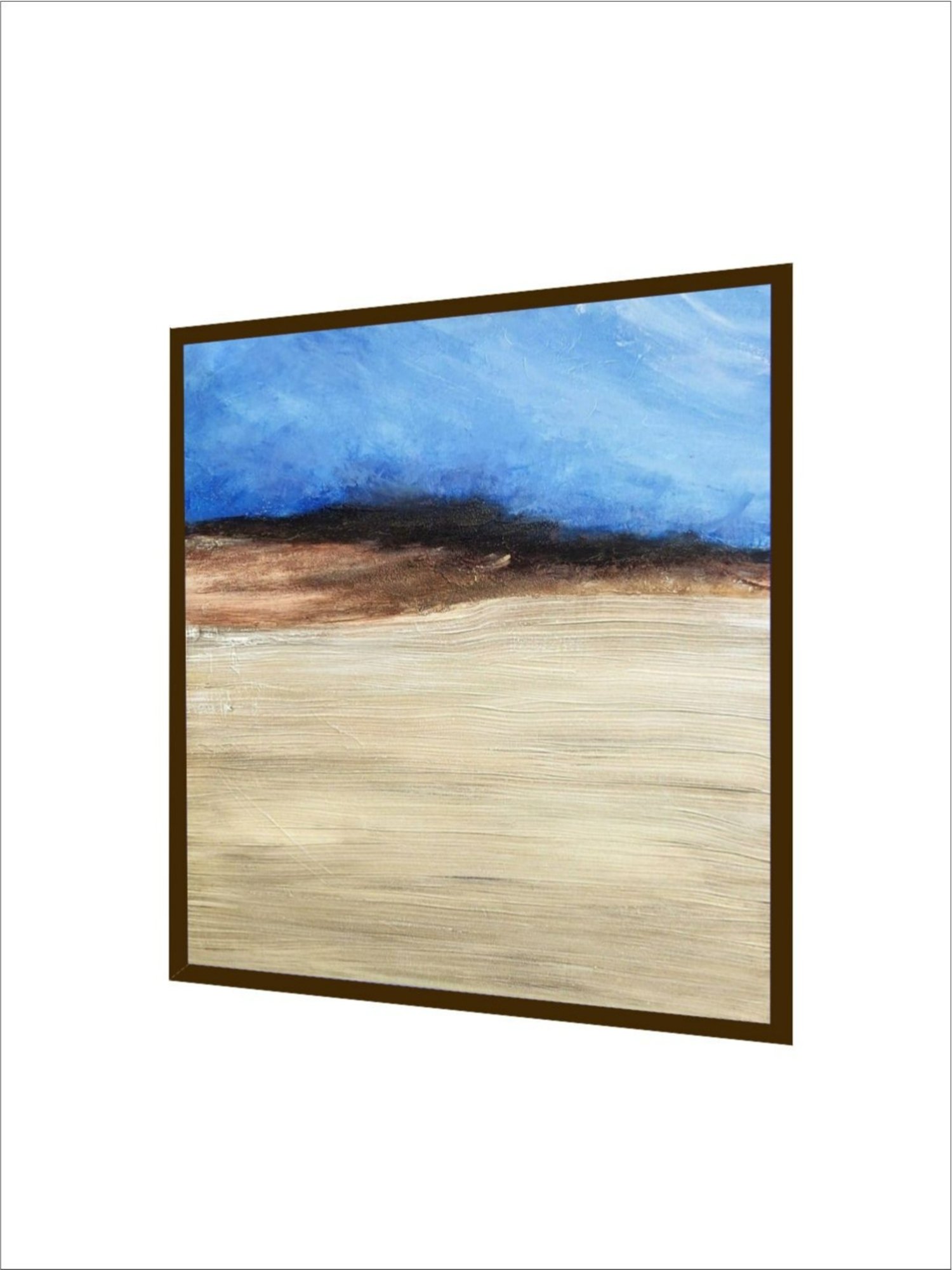 The Art House Abstract Multicolor Canvas Painting