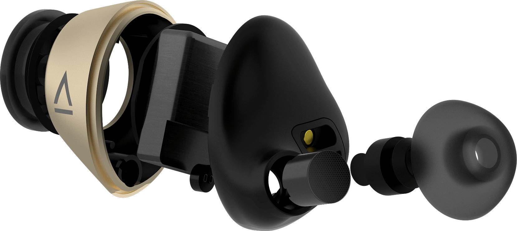 Creative Outlier TWS True Wireless Sweatproof Earbuds, Gold