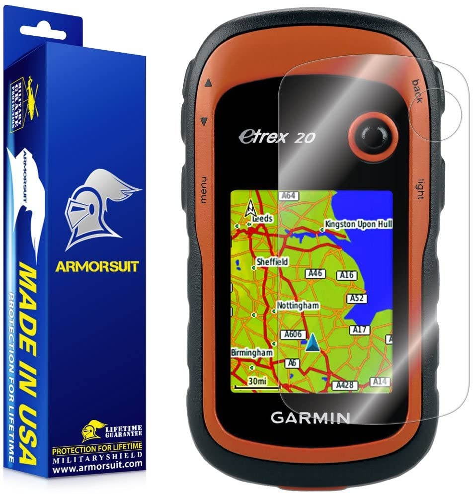 ArmorSuit MilitaryShield Screen Protector Designed for Garmin eTrex GPS [Max Coverage] Anti-Bubble HD Clear Film