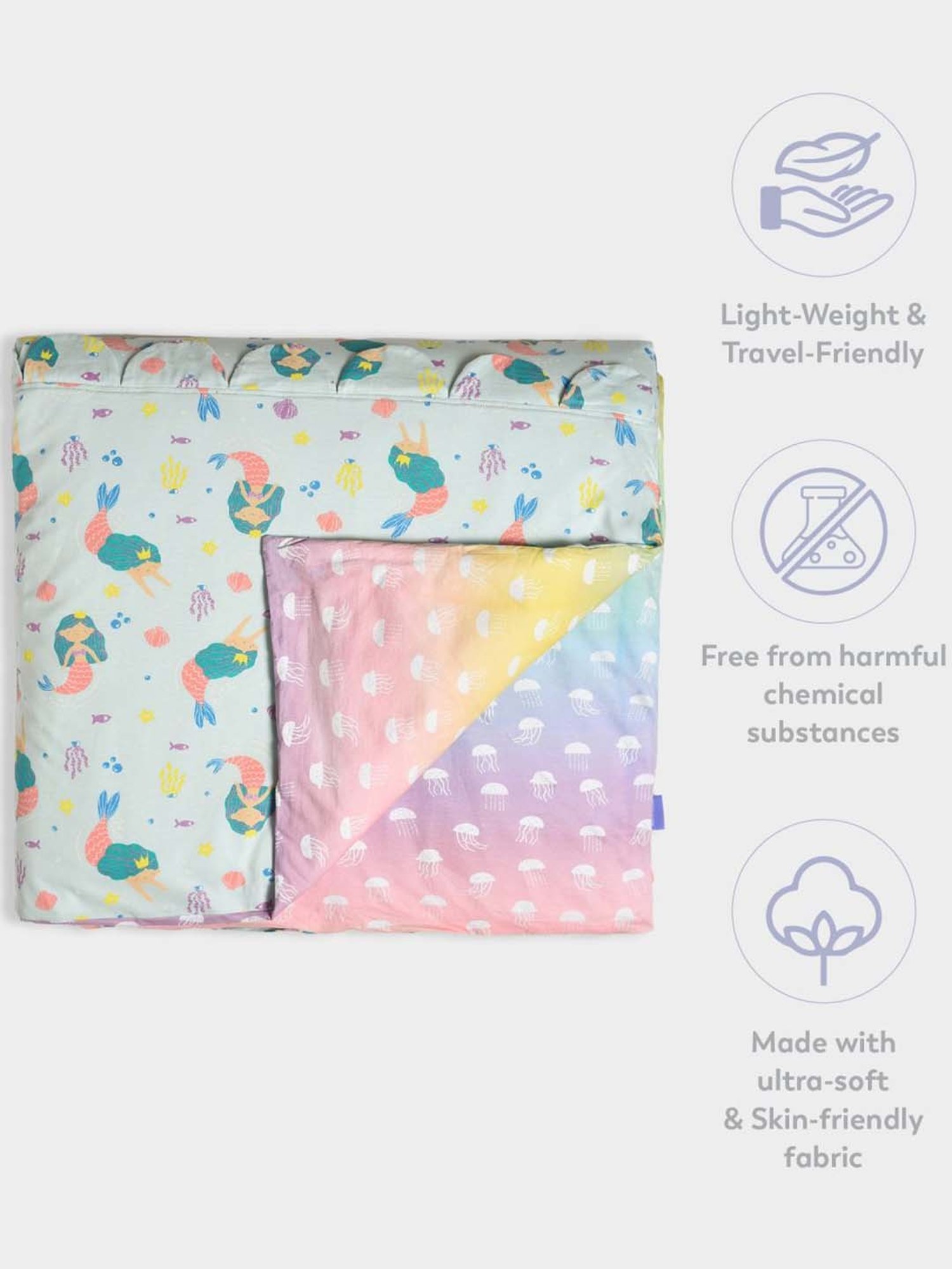 The White Willow White Infant Head Support Pillow - Set of 1