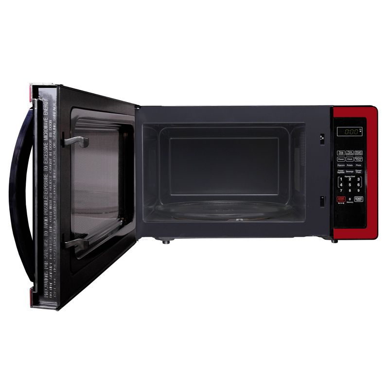 Farberware 1.1 Cu. Ft. 1000 Watt Microwave Oven - Red