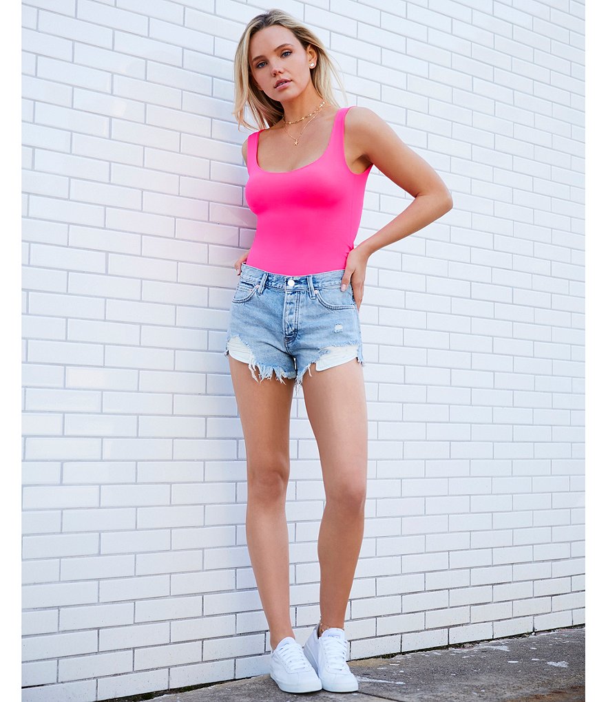 Cloth & Stone Button Side Coordinating Shorts