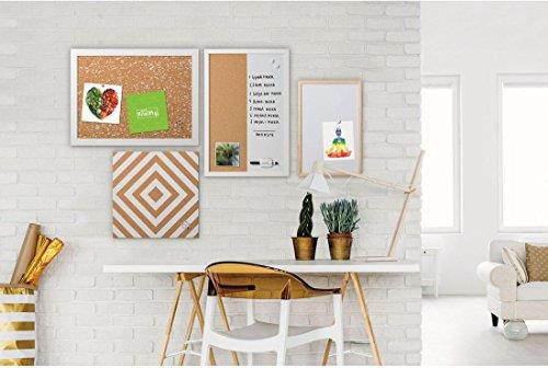 MasterVision Positive Flow Board, 18" X 24", White/white, 4/pack BVCSOR032