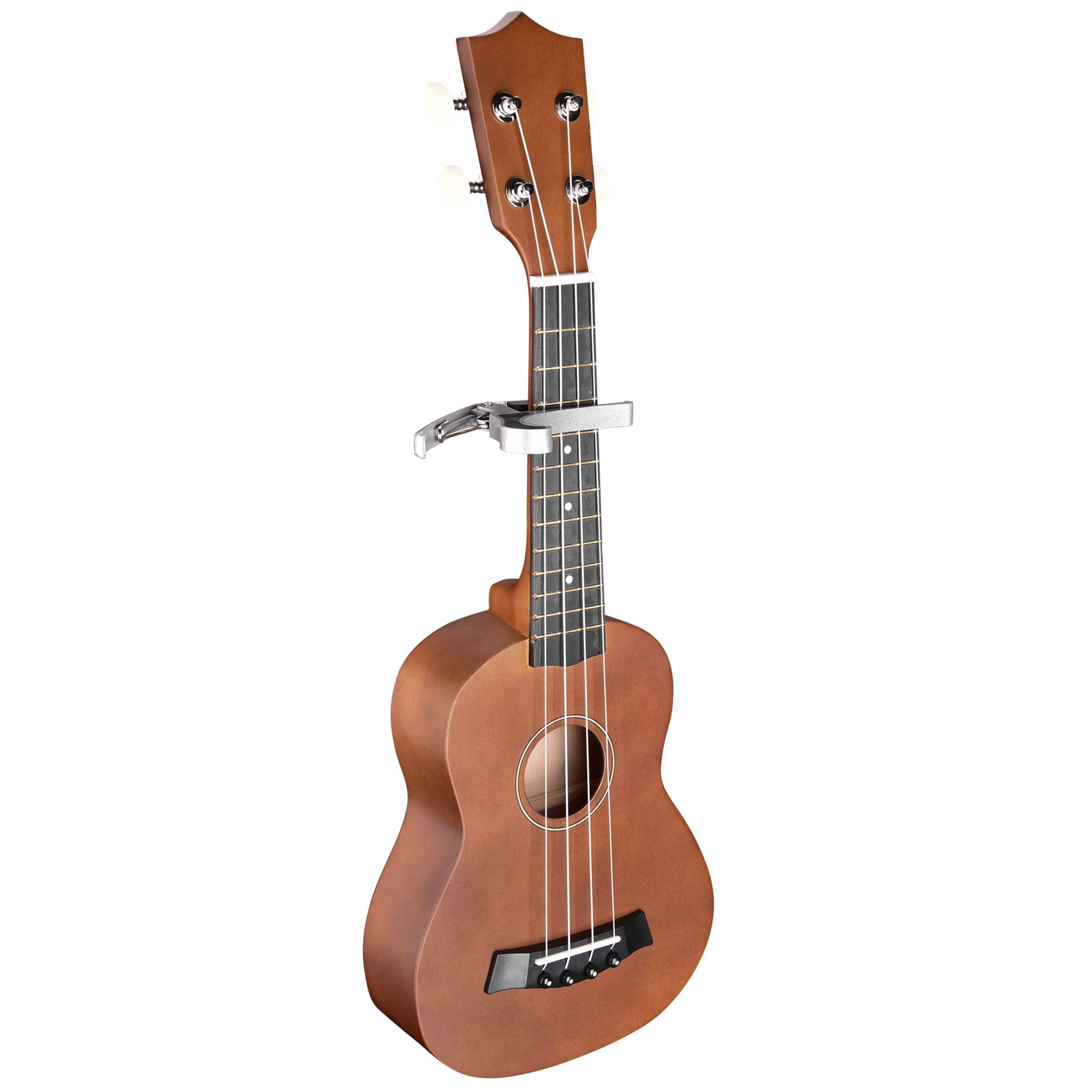 Yescom 21" Soprano Ukulele Hawaii Instrument 12 Frets for Beginners Gig Bag Show Party