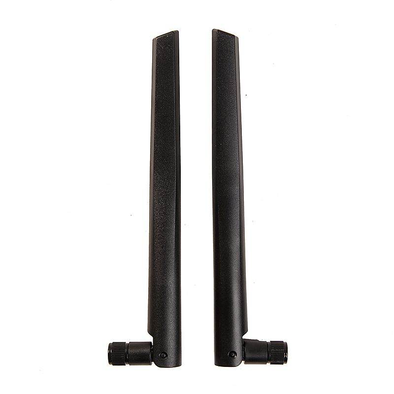Plugadget 2PCS Dual Band Extended SMA Antenna for WiFi PCIE desktop Network Wlan Card use with Wireless Wifi Adapter/Router/AP/Pigtail Cable