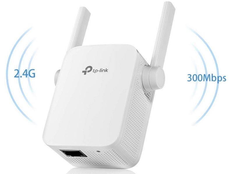 300Mbps Wifi Range Extender, 300Mbps wireless Repeater, Wifi Signal Booster, Access Point External Antennas & Compact Designed Internet Booster, Works with any WiFi router or wireless access point