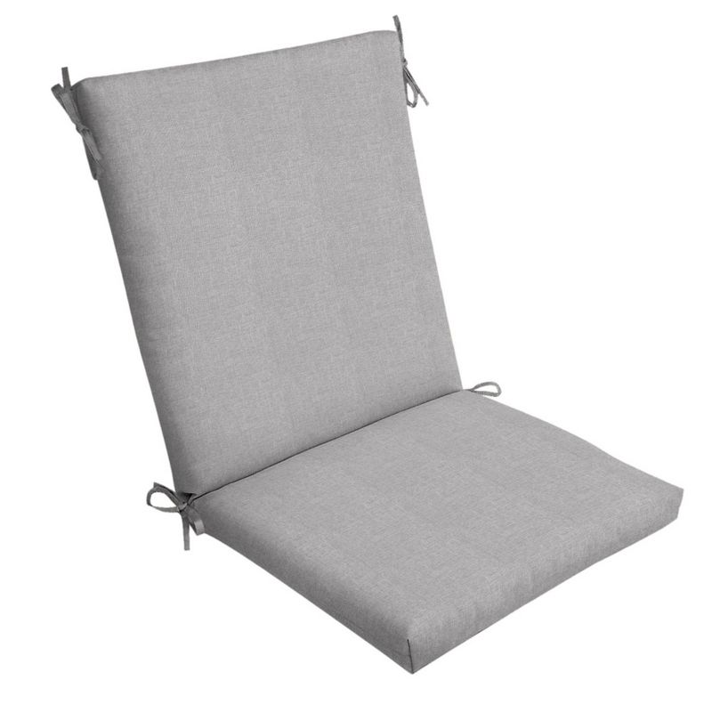 Paloma Woven Outdoor Chair Cushion Gray - Arden Selections